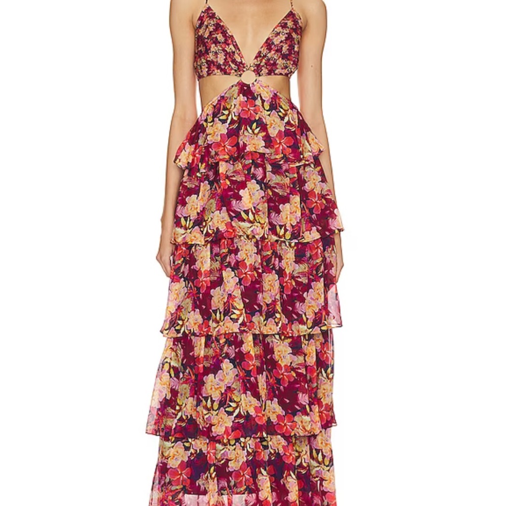 Agustina Dress in Paradise - CAMI NYC